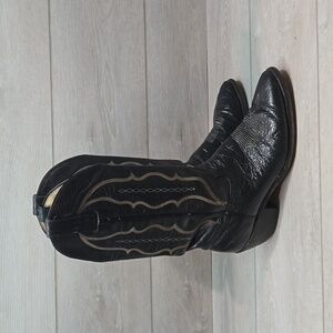 Abilene men 68730 Leather Western Biker Riding Cowboy Boots shoes sz 9D